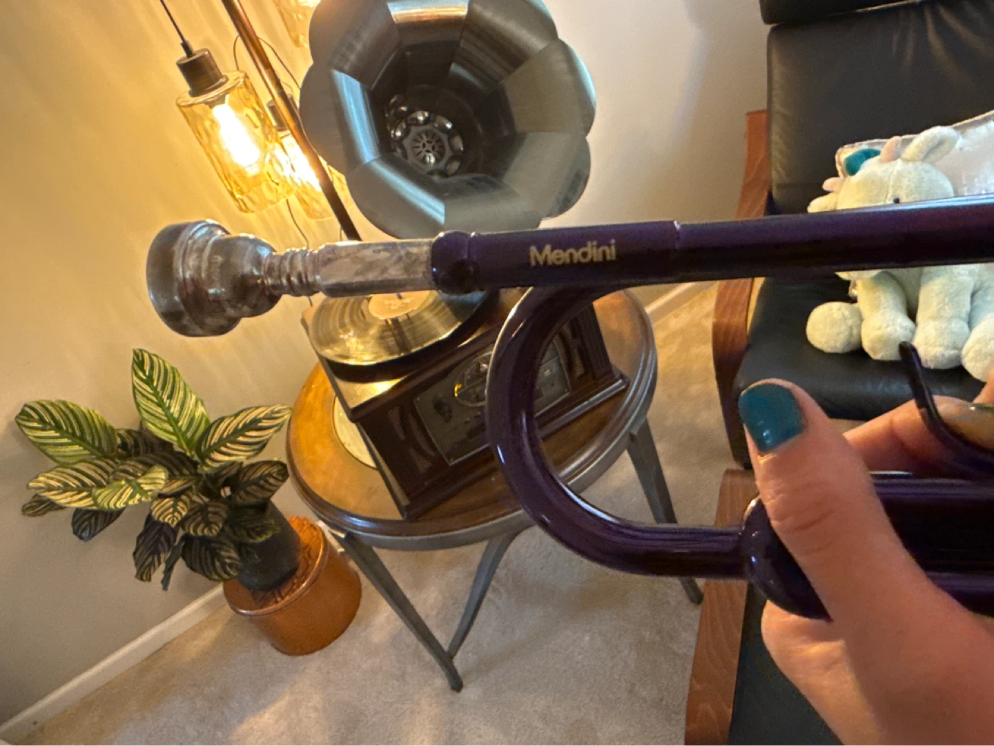 Mendini Purple Trumpet - photo 5