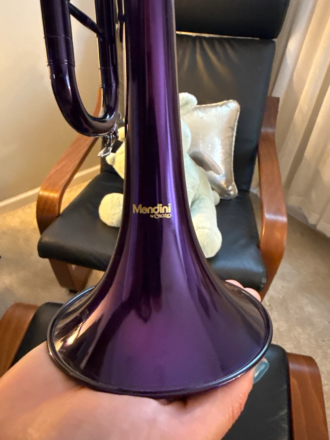 Mendini Purple Trumpet - photo 2