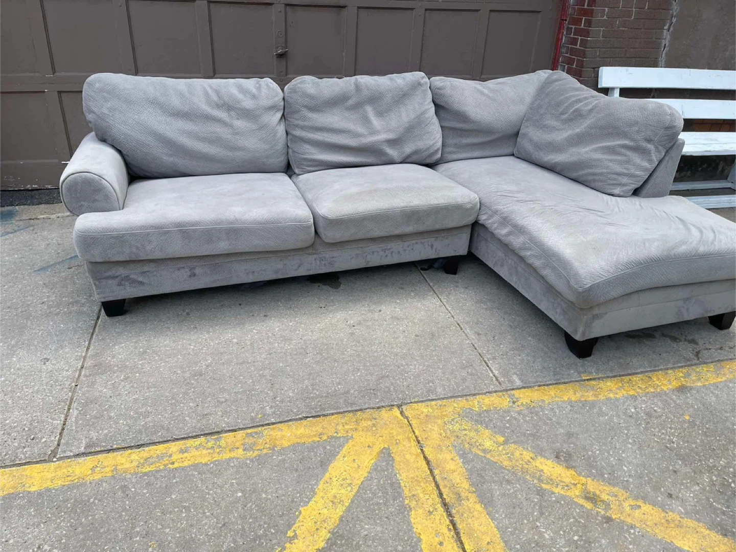 L  Sofa with delivery