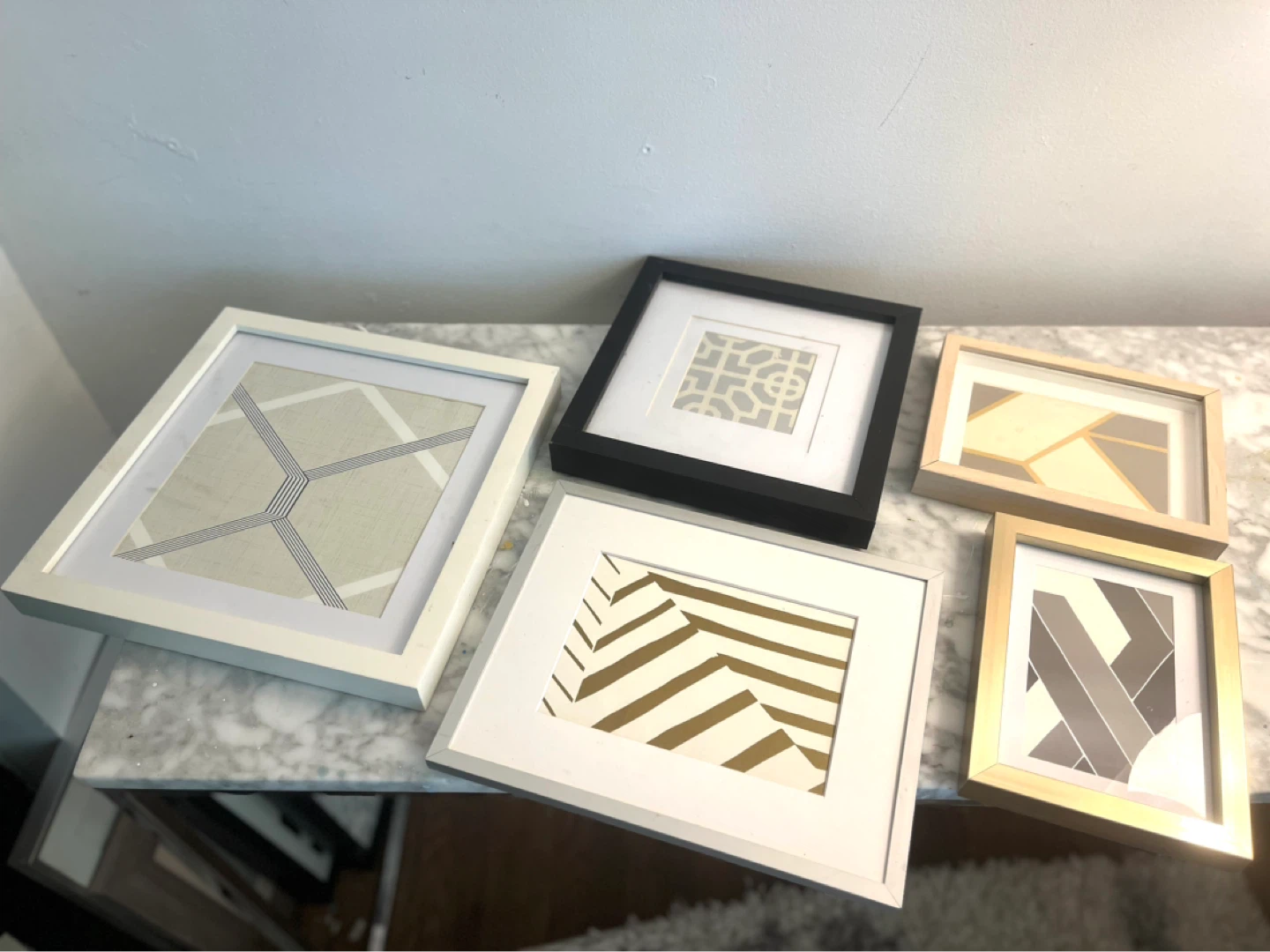 Set of 5 Decorative Picture Frames