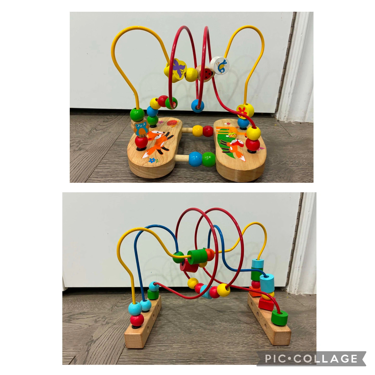 Wooden Bead Maze Toy