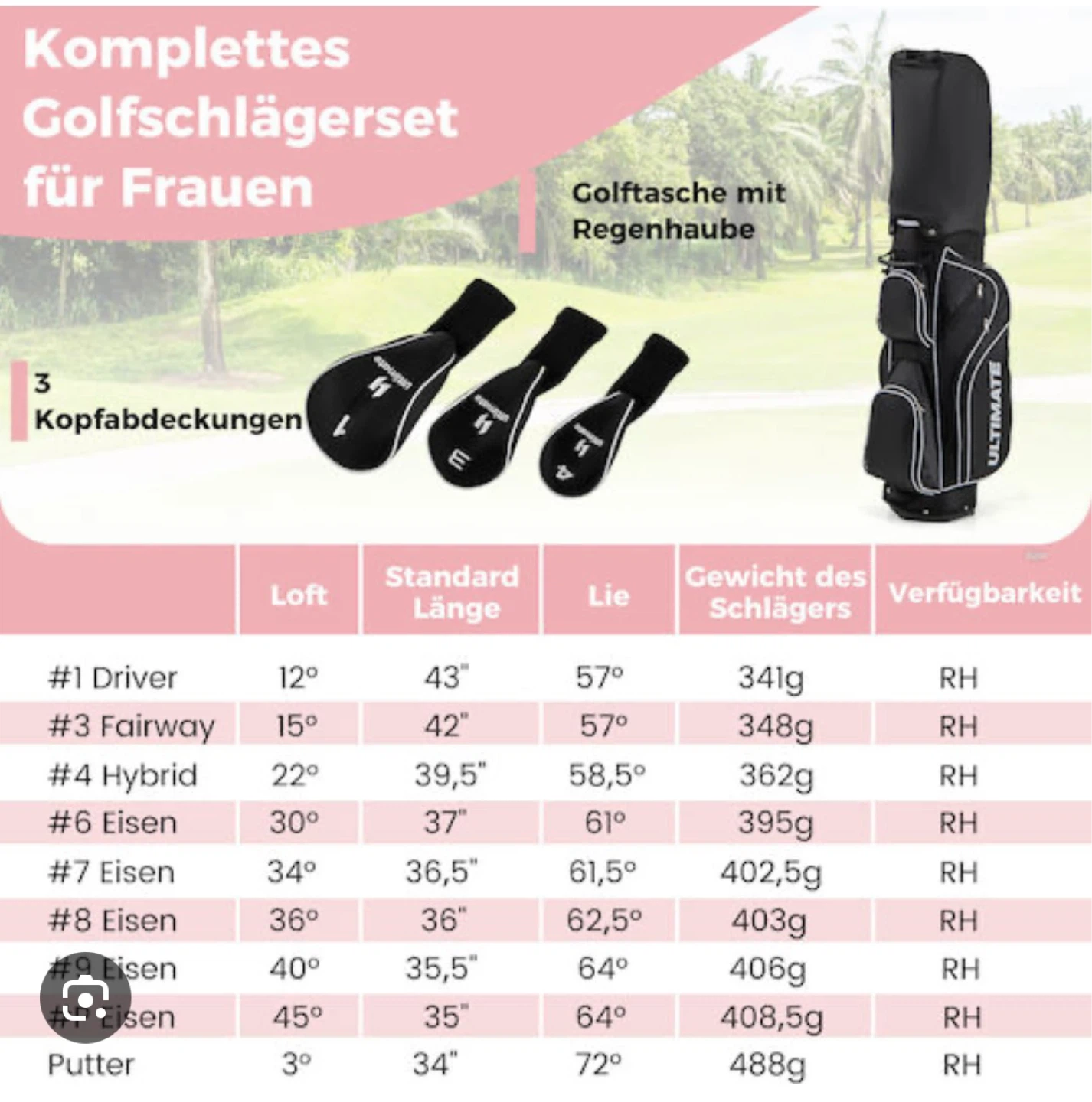 Golf Club Set for Women and mens - photo 2