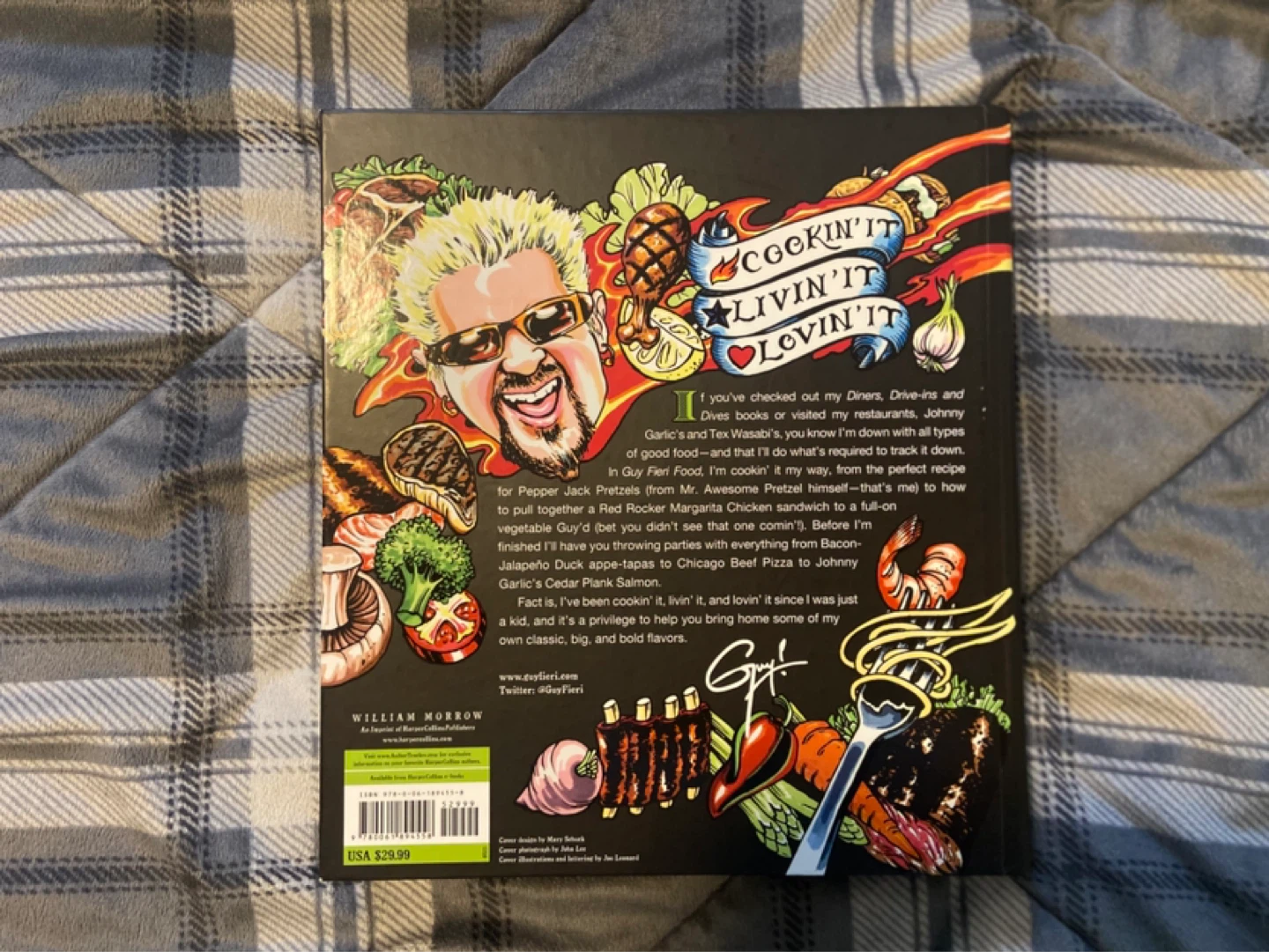 Guy Fieri Cookin It Livin It Lovin It Cookbook - photo 2