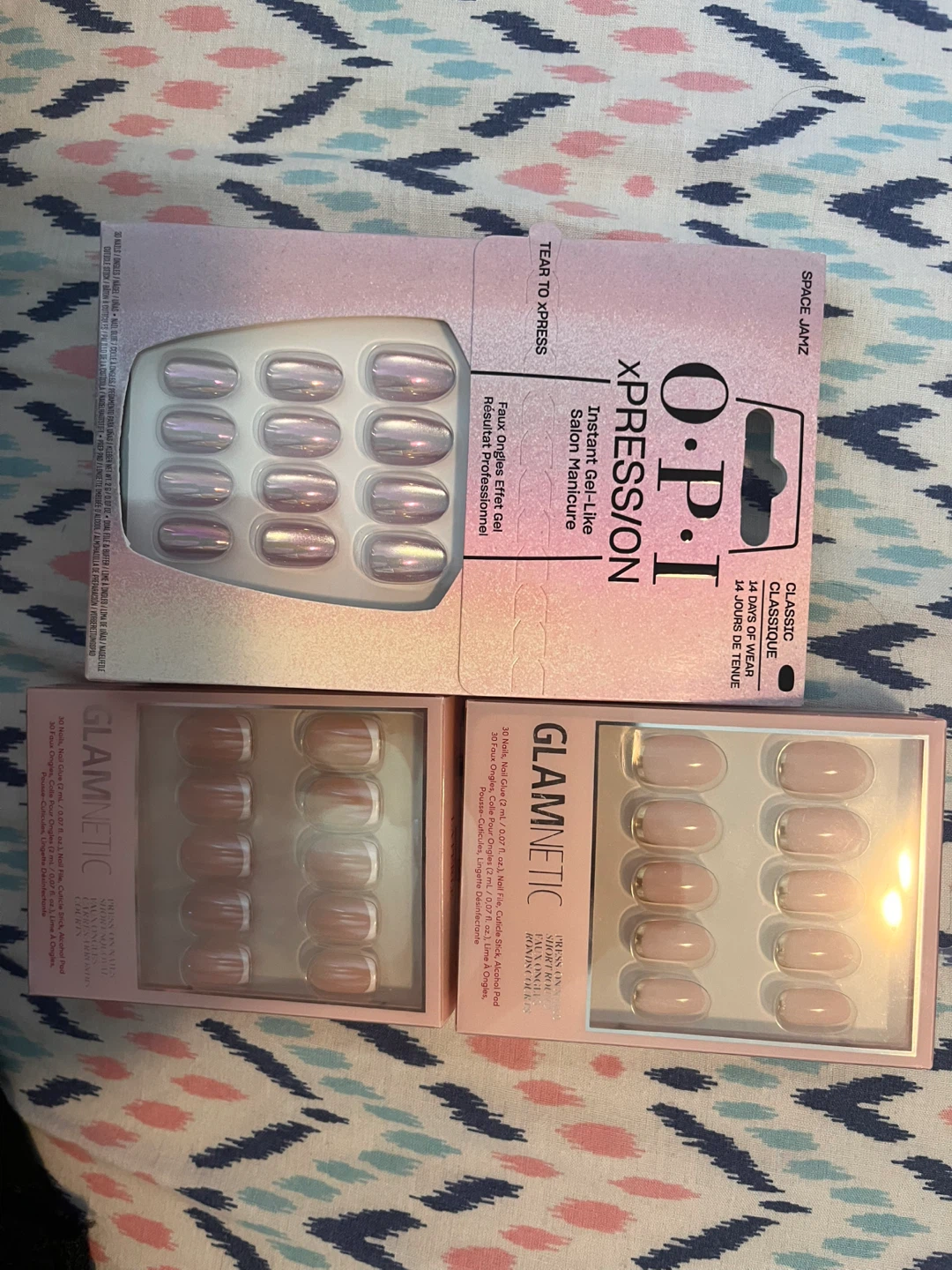 OPI XPRESSION and Glamnetic Press-On Nails