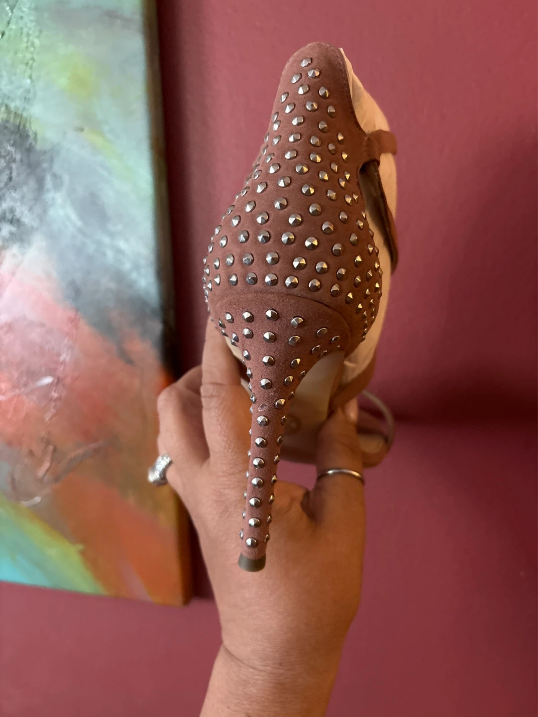 New Michael Kors   Raquel Sandel Dusty Rose - photo 5