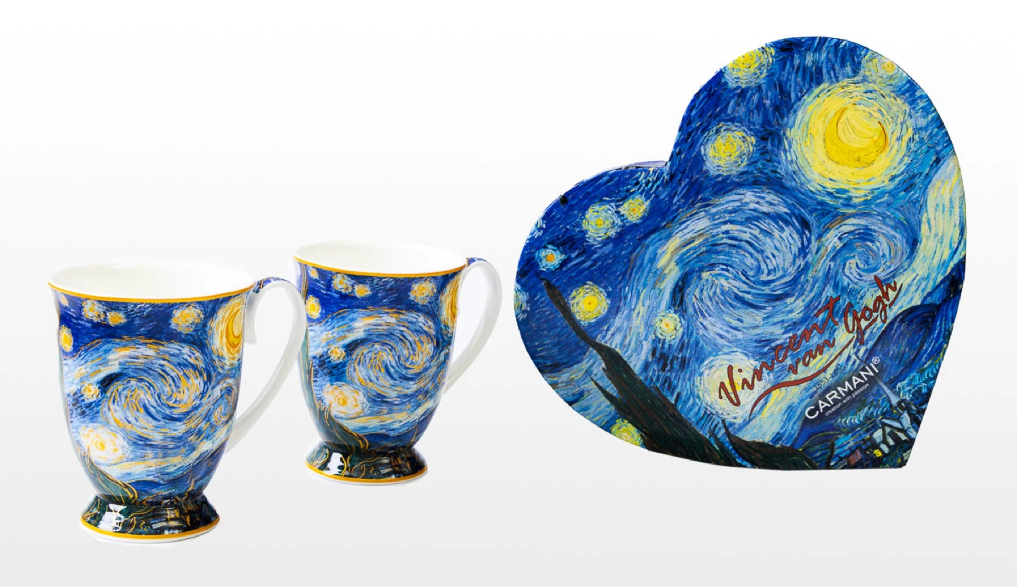 Vincent Van Gogh Starry Night Mug Set - photo 3