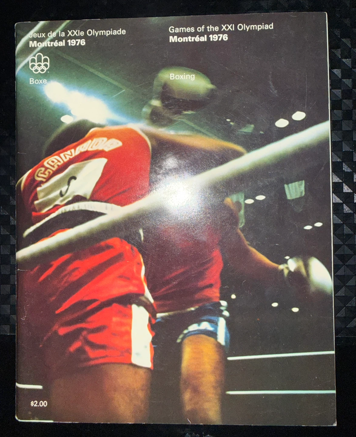 Montréal 1976 Olympics Boxing Ticket Stub
