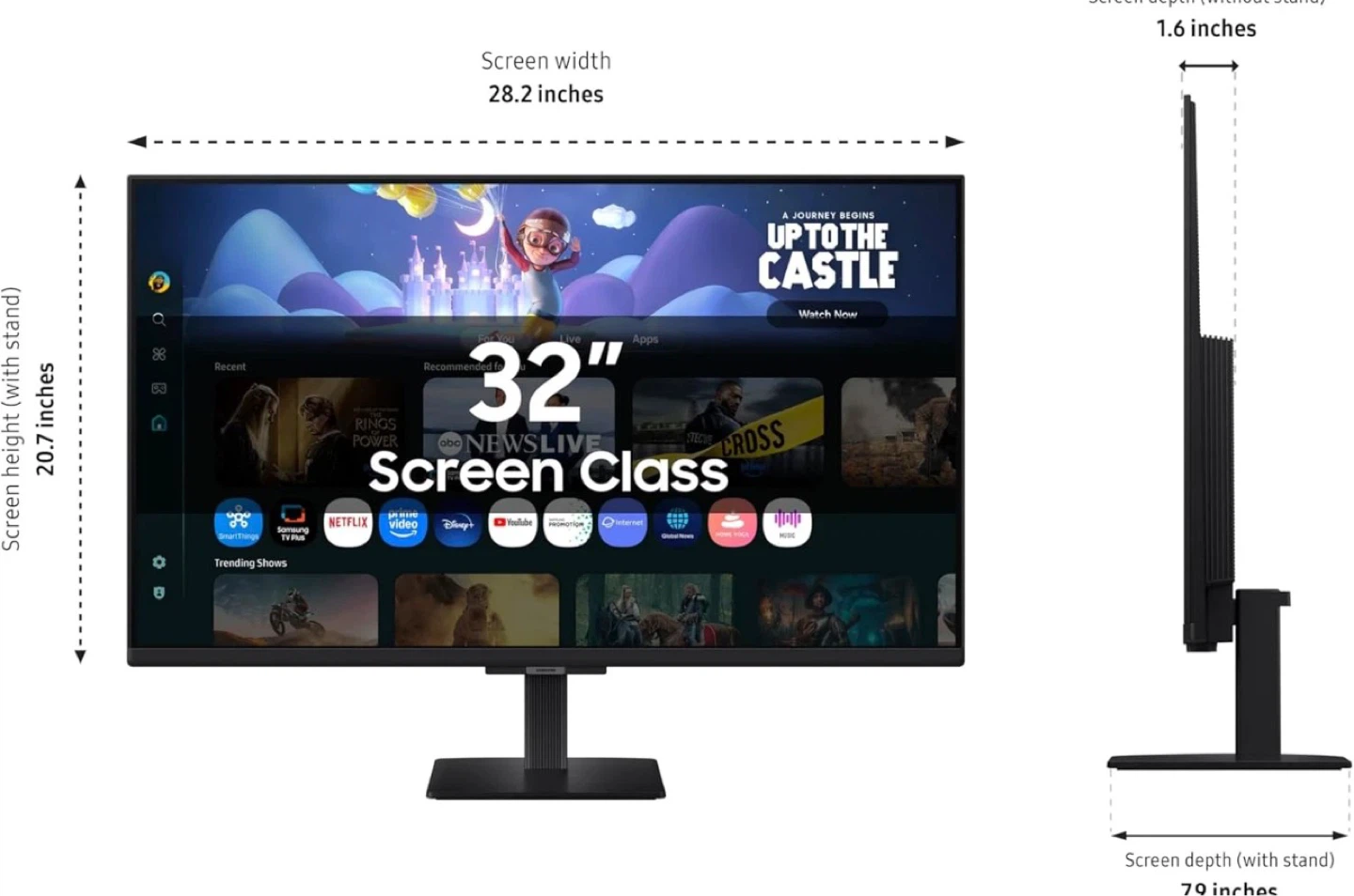 Samsung 32" Smart Monitor M5