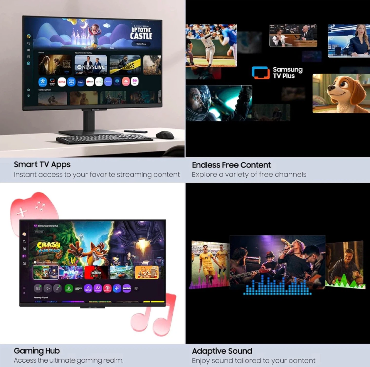 Samsung 32" Smart Monitor M5 - photo 3