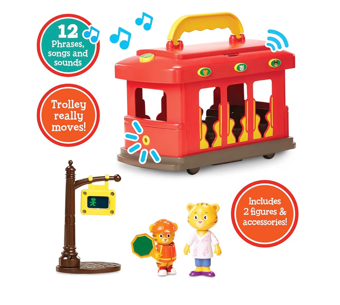 Daniel Tiger's Neighborhood Deluxe Electronic Trolley Vehicle - photo 2