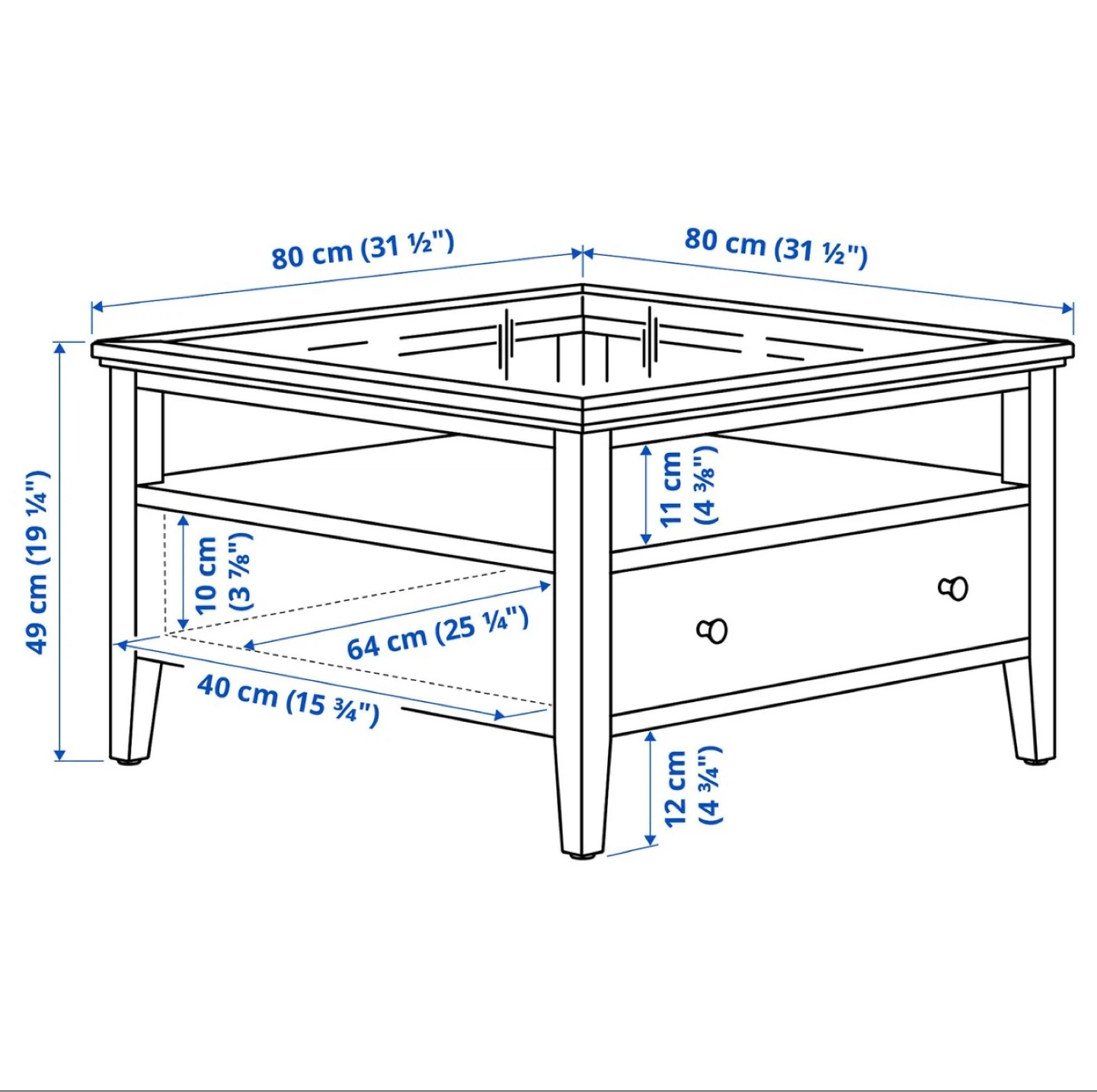 Ikea coffee table - photo 2