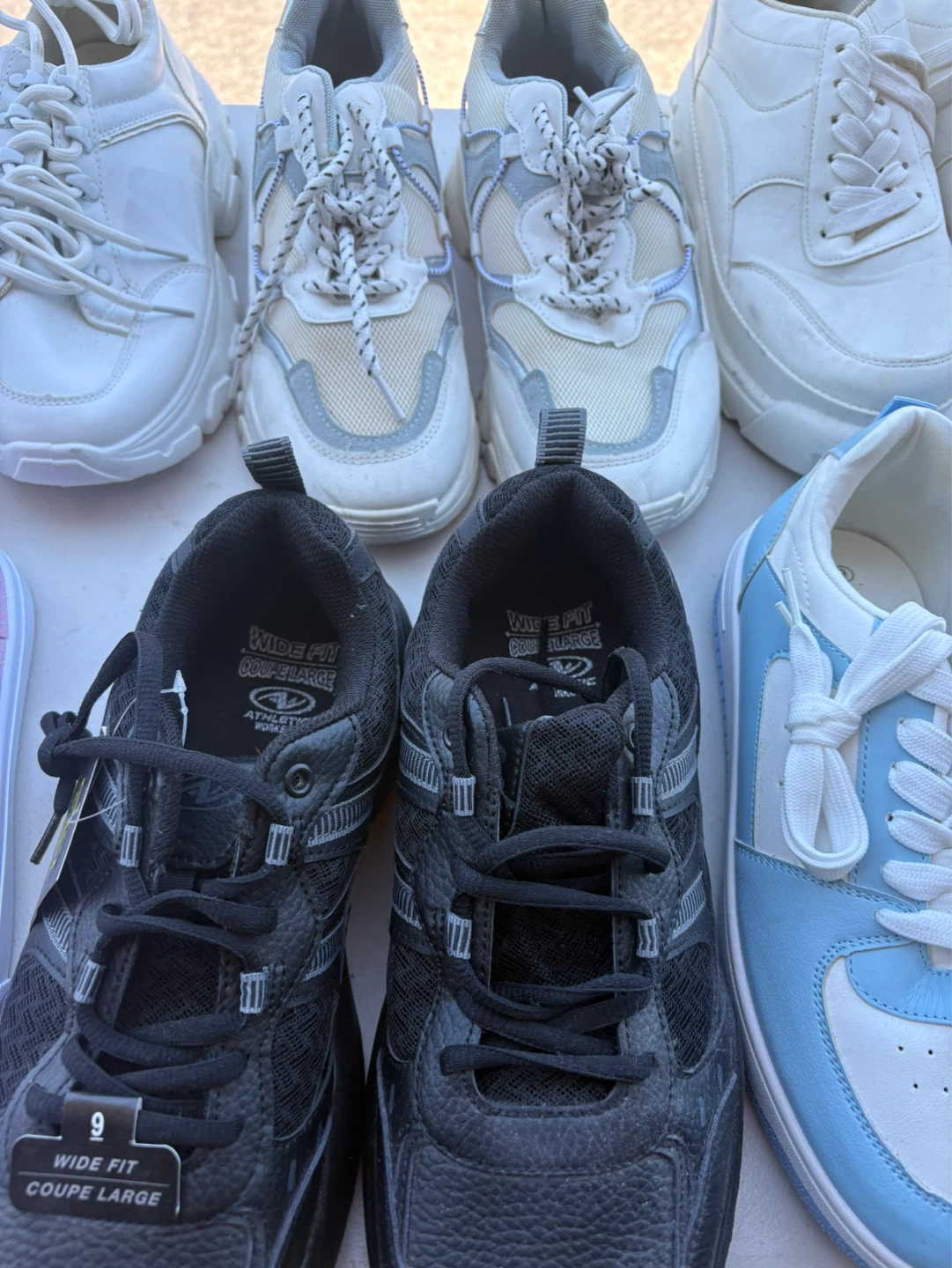 Athletic Works Wide Fit Sneakers fashion nova $15 per pair - photo 5