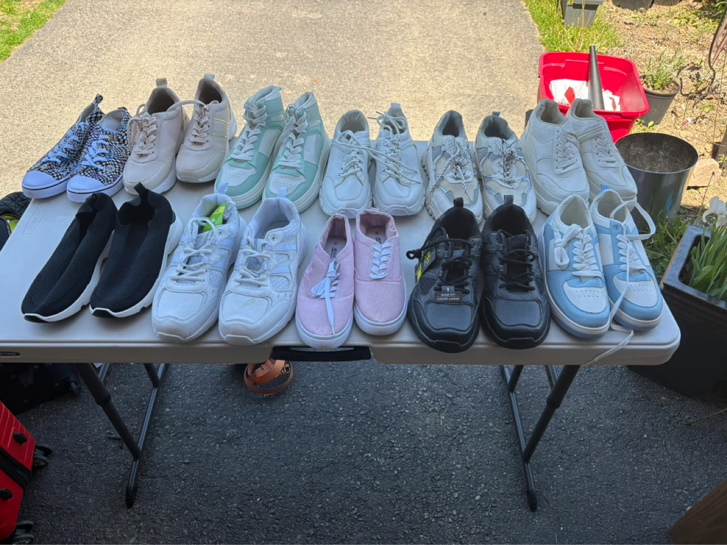 Athletic Works Wide Fit Sneakers fashion nova $15 per pair