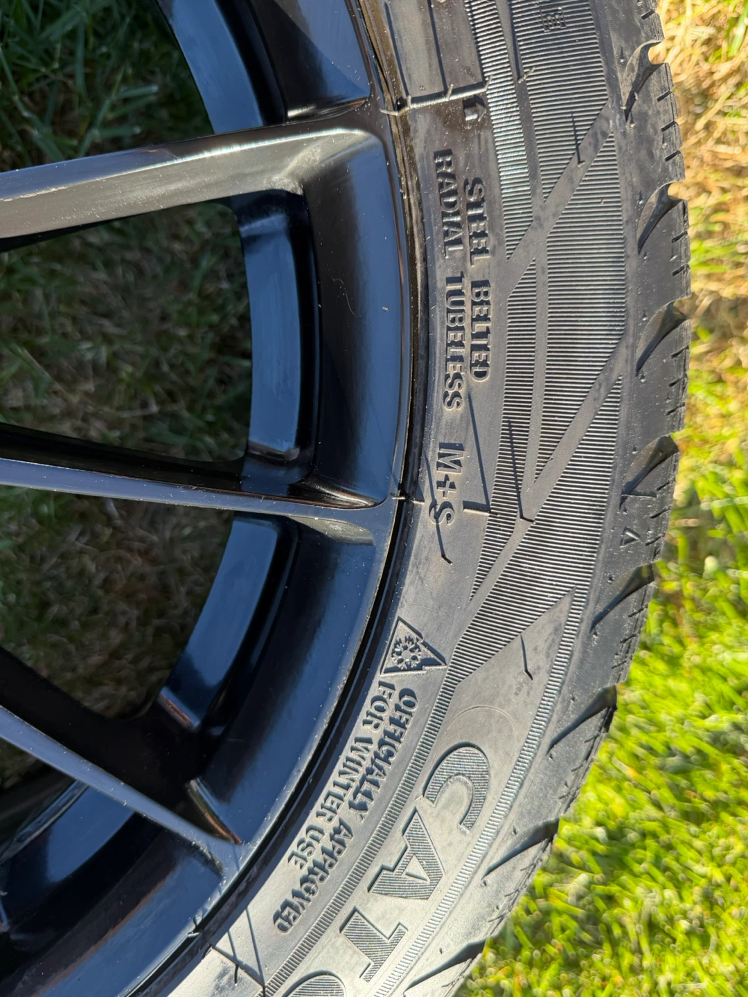 Black Alloy rims with Windforce Tires - photo 3