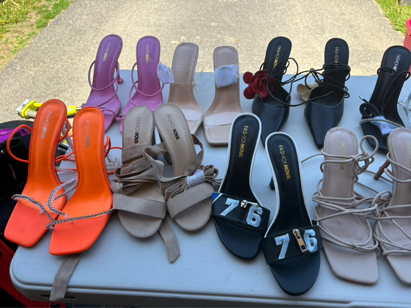 Fashion, nova shoes, heels, size 9 women’s - photo 3
