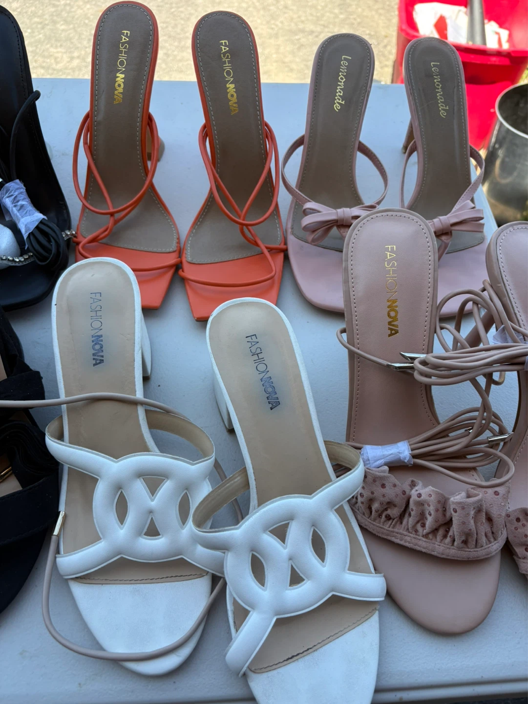 Fashion, nova shoes, heels, size 9 women’s - photo 4