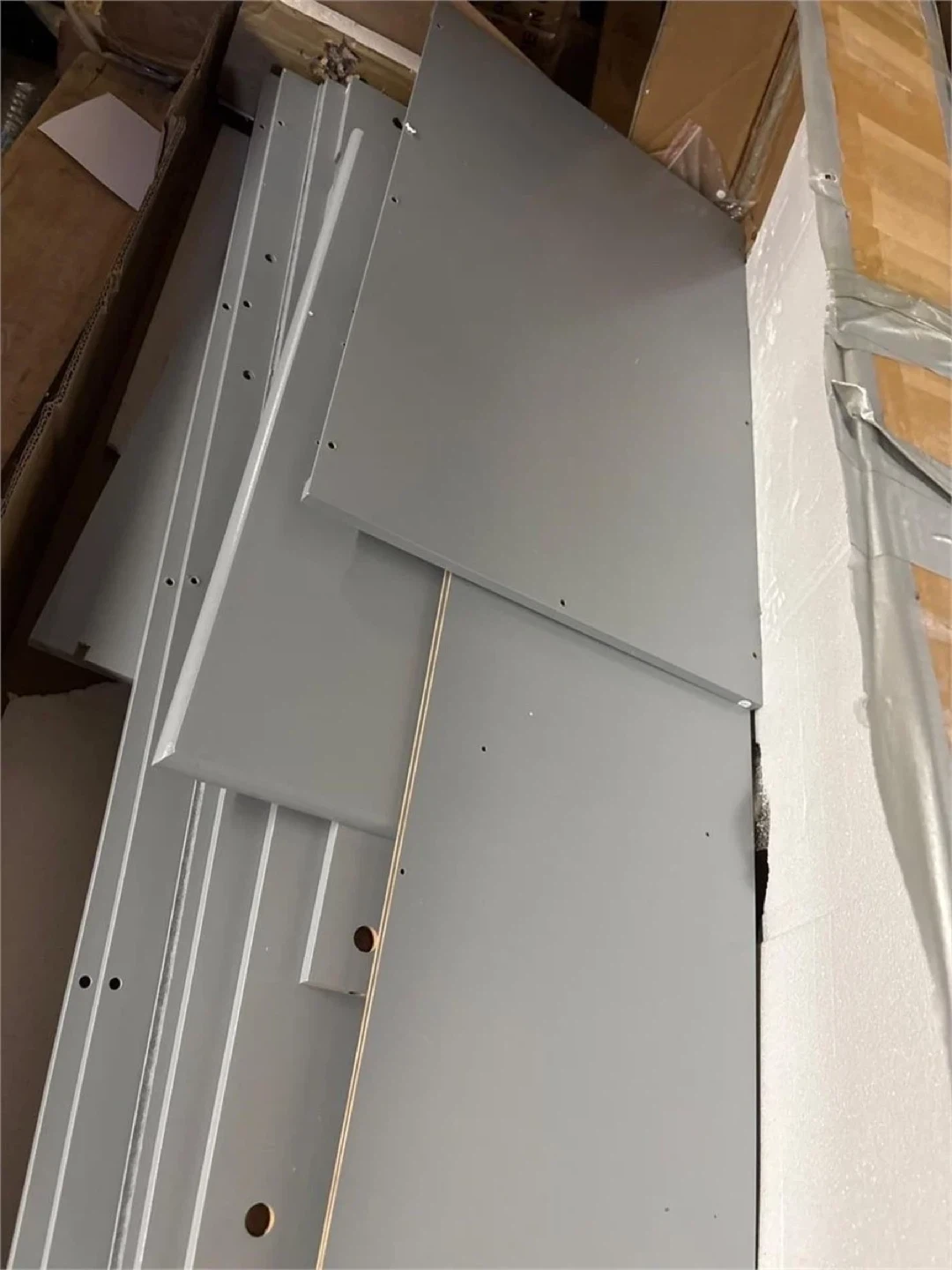 Grey Kitchen Storage Cabinet - photo 4