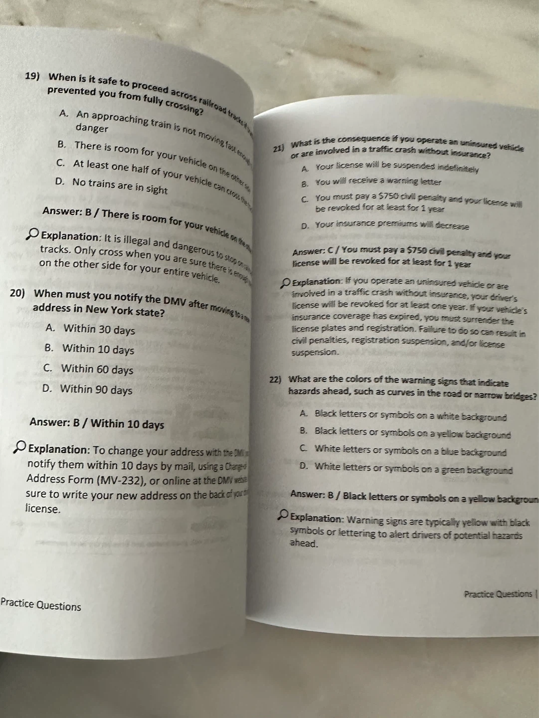 2026 NY Driver’s license Permit Prep book - photo 2