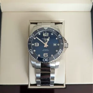 Longines HydroConquest 2025 automatic blue dial watch