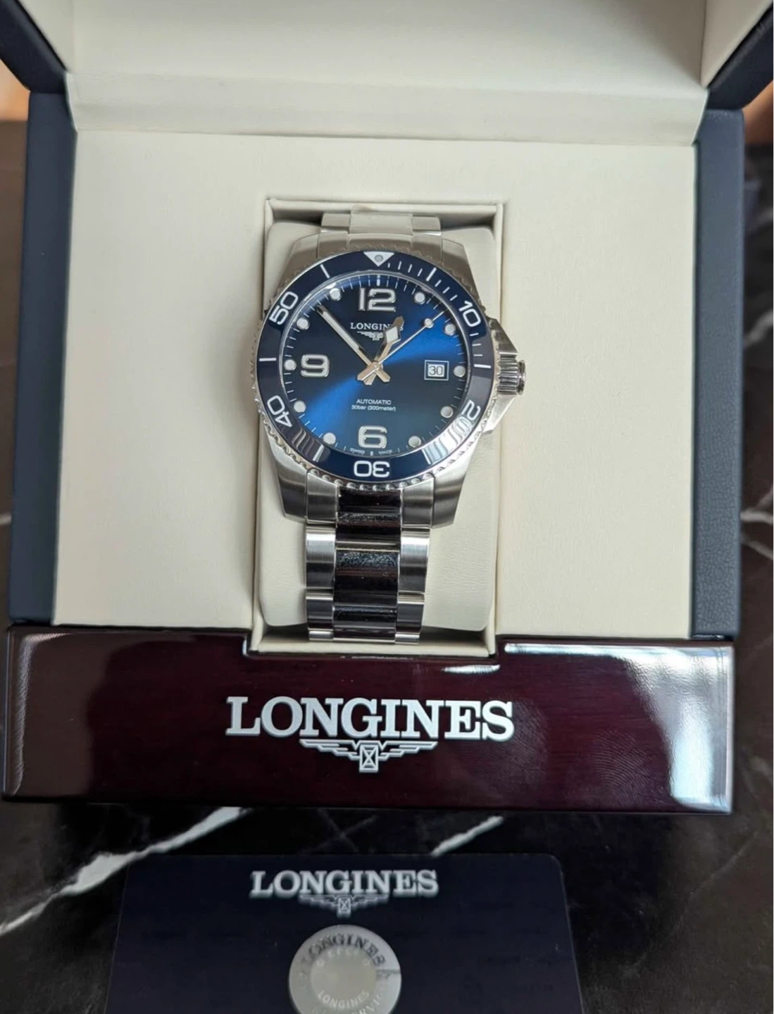 Longines HydroConquest 2025 automatic blue dial watch - photo 2