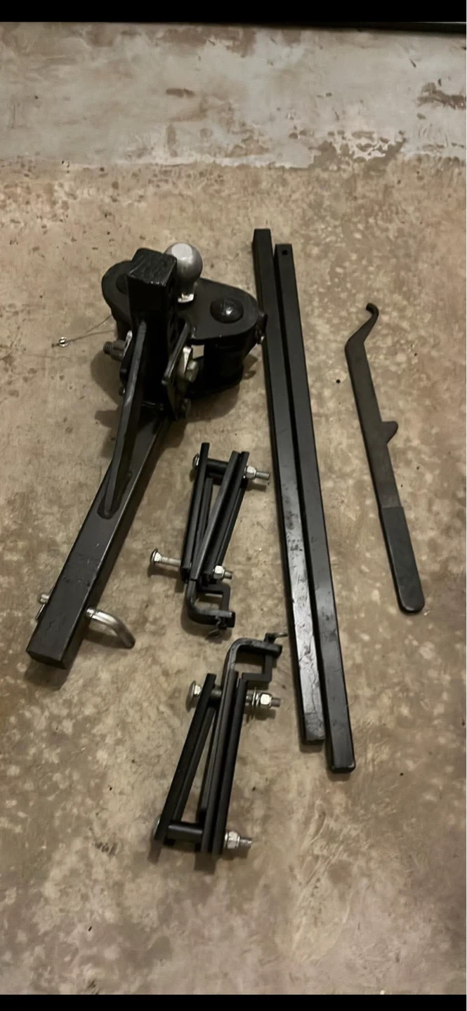 TRUTRACK 4P WEIGHT DISTRIBUTION HITCH WITH 4X SWAY CONTROL