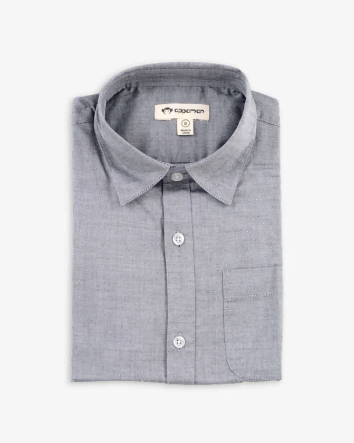 Appaman Boys Grey Standard Shirt size 14