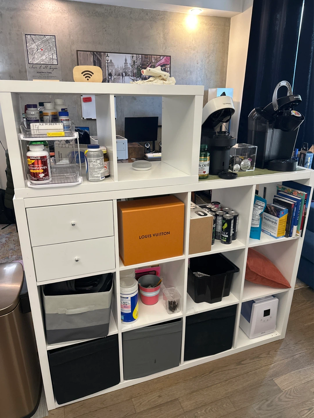IKEA KALLAX Shelf Unit White