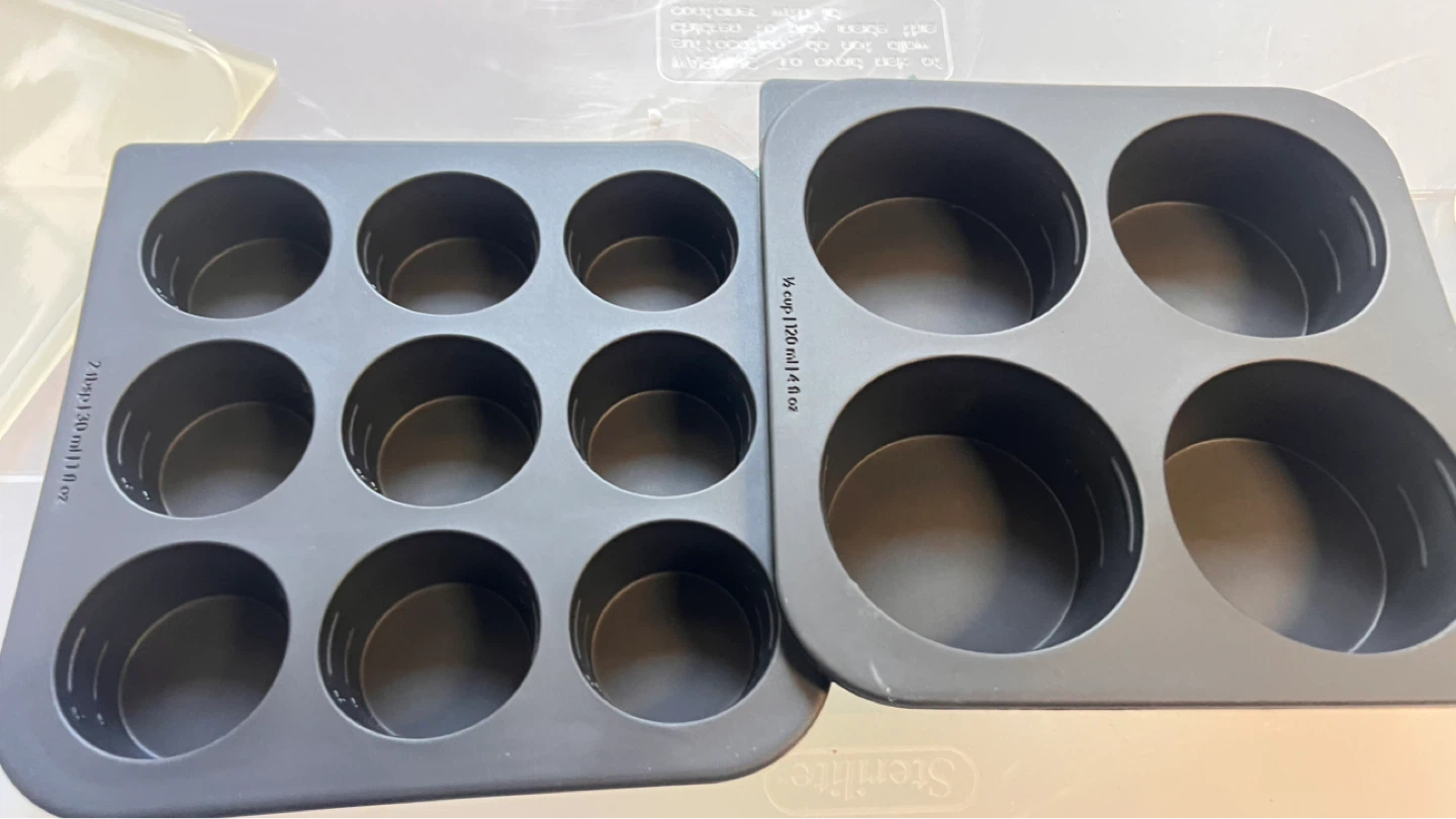 Anyday Silicone Freezer Trays 9-Portion and 4-Portion Set - photo 3