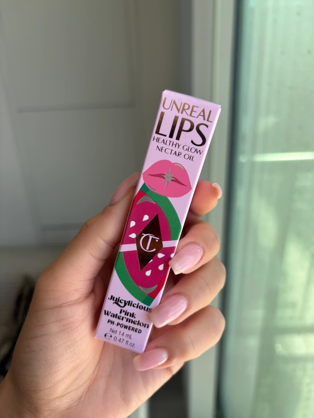Charlotte Tilbury Unreal Lips Pink Watermelon Nectar Oil