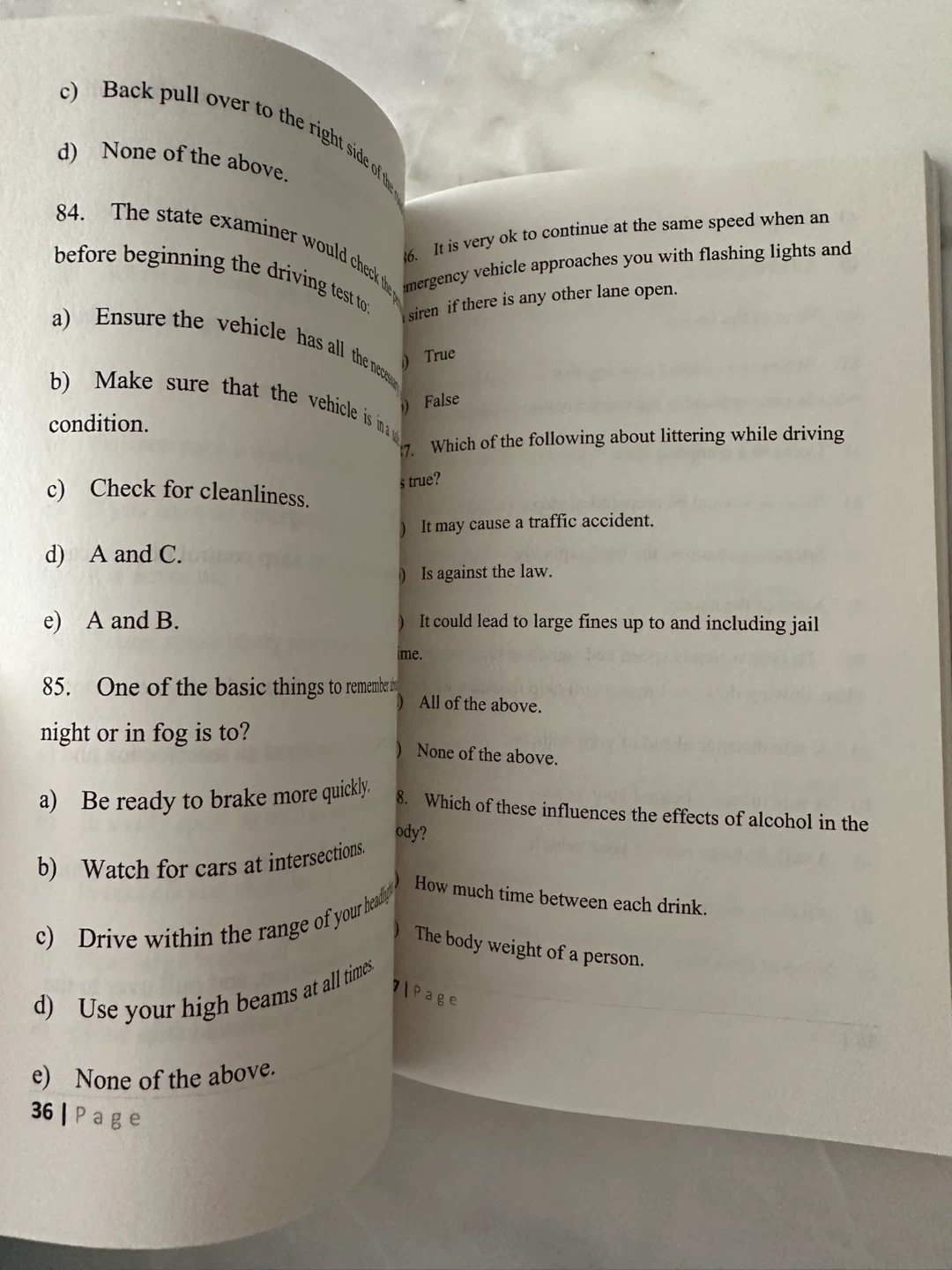 New York DMV Permit Book - photo 3