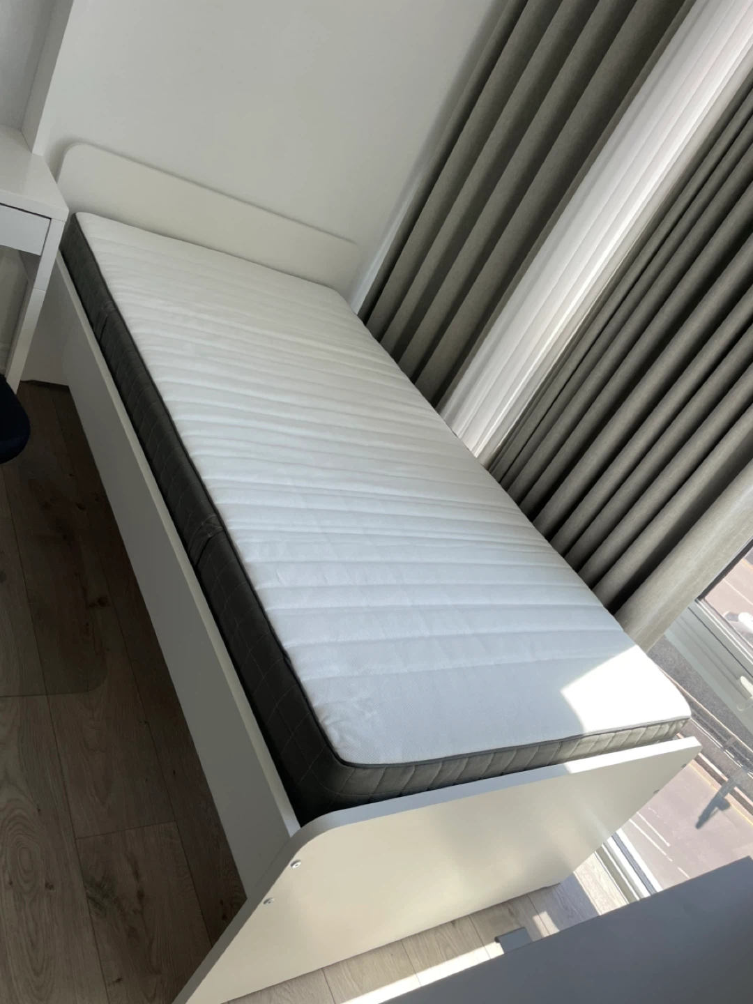 Moving 6/19) IKEA Twin-sized Bed and Mattress - photo 2