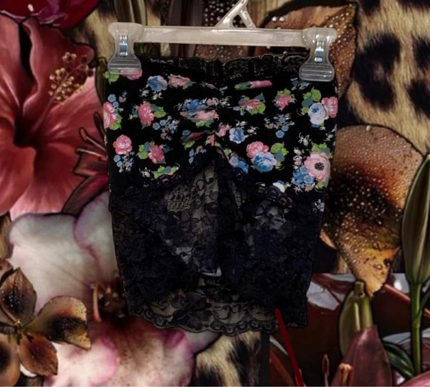 Floral Lace Tube Top - photo 2