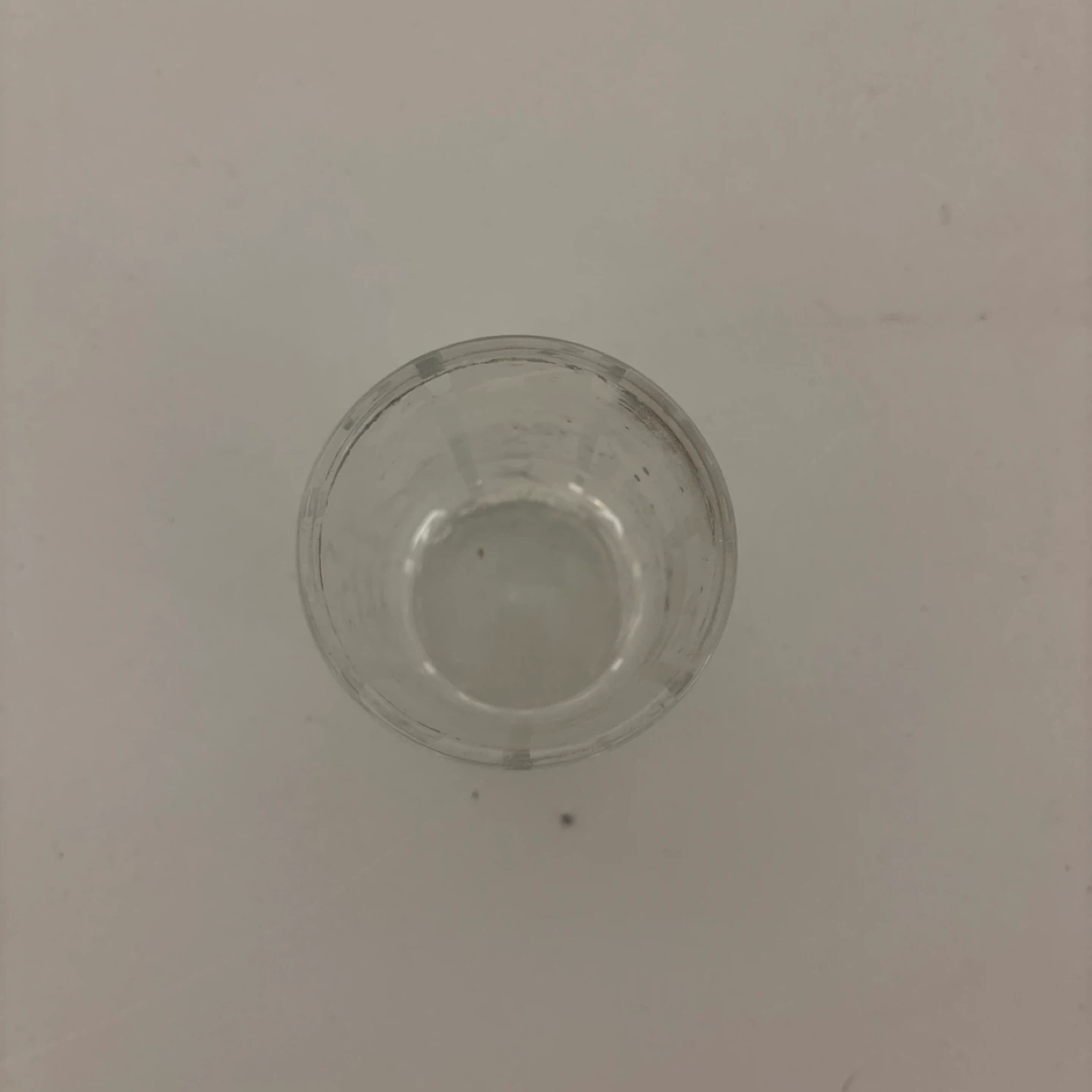 Clear Etched Glass Shot Glass - photo 2