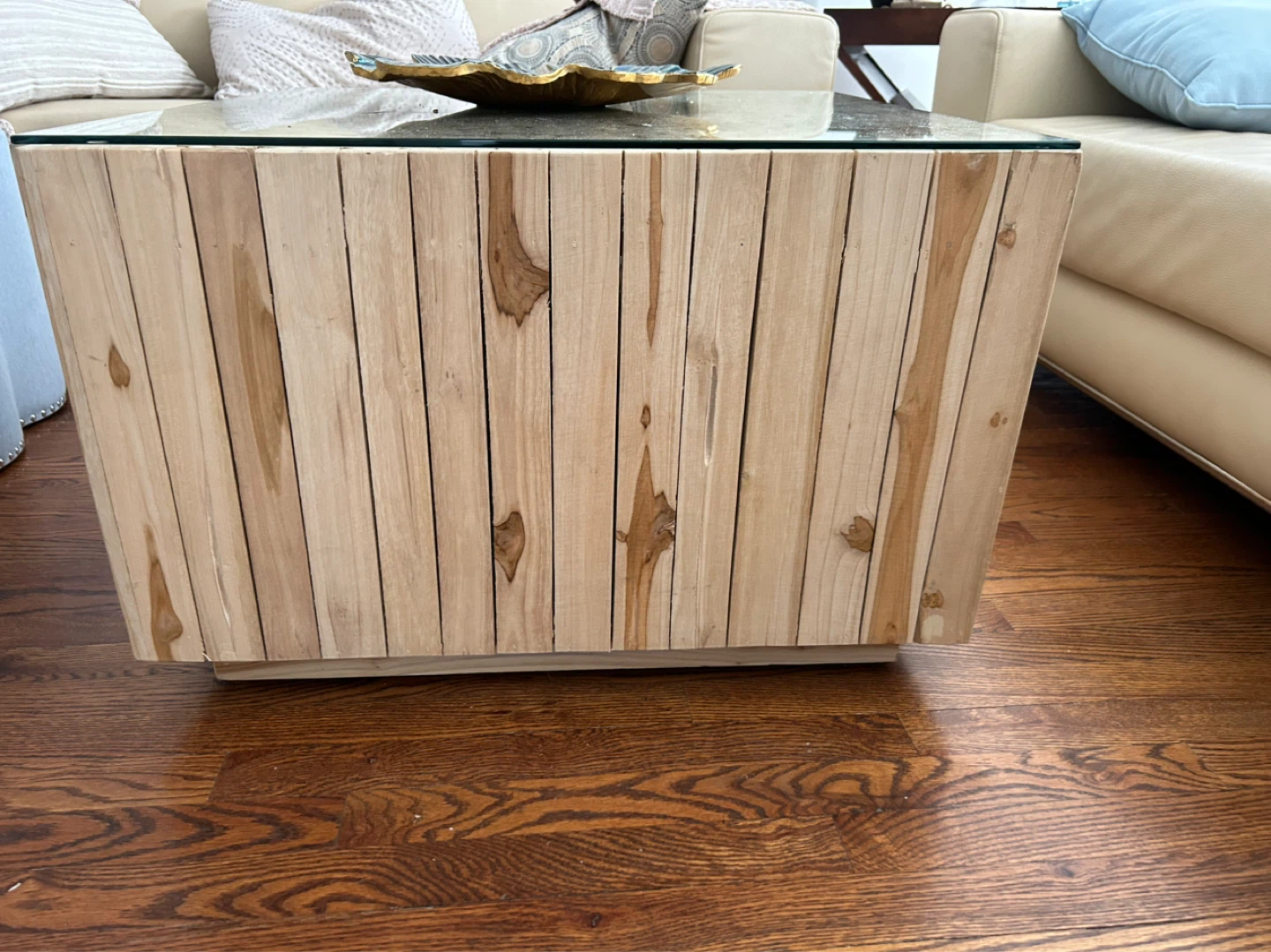 Unique Wood Slice Coffee Table - photo 2