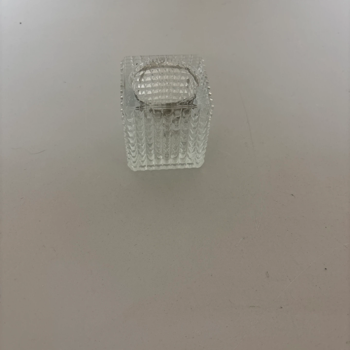 Clear Glass Square Votive Candle Holder PartyLite - photo 3