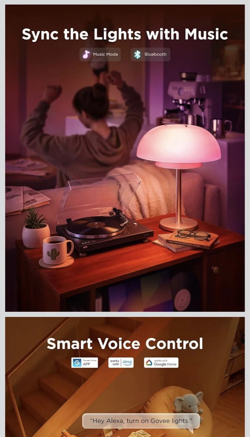 Govee RGBWW Smart LED Bulbs (4-pack) - photo 4