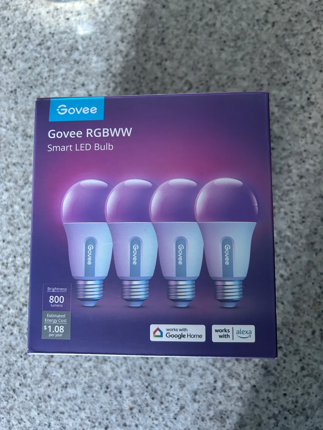 Govee RGBWW Smart LED Bulbs (4-pack)