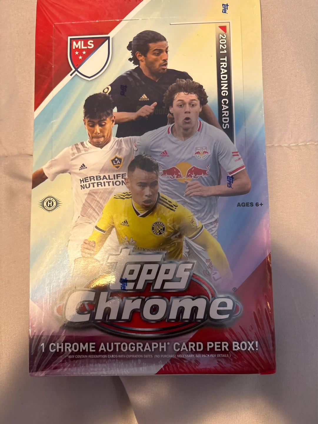 Soccer box 2021 Topps Chrome MLS Soccer Trading Card Box - photo 2