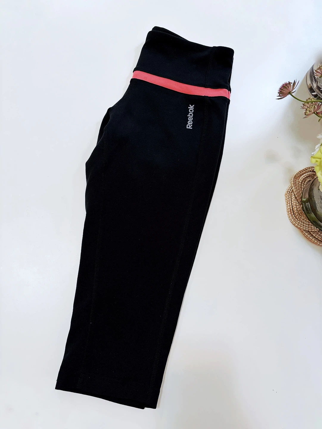 Reebok Black Capri Leggings