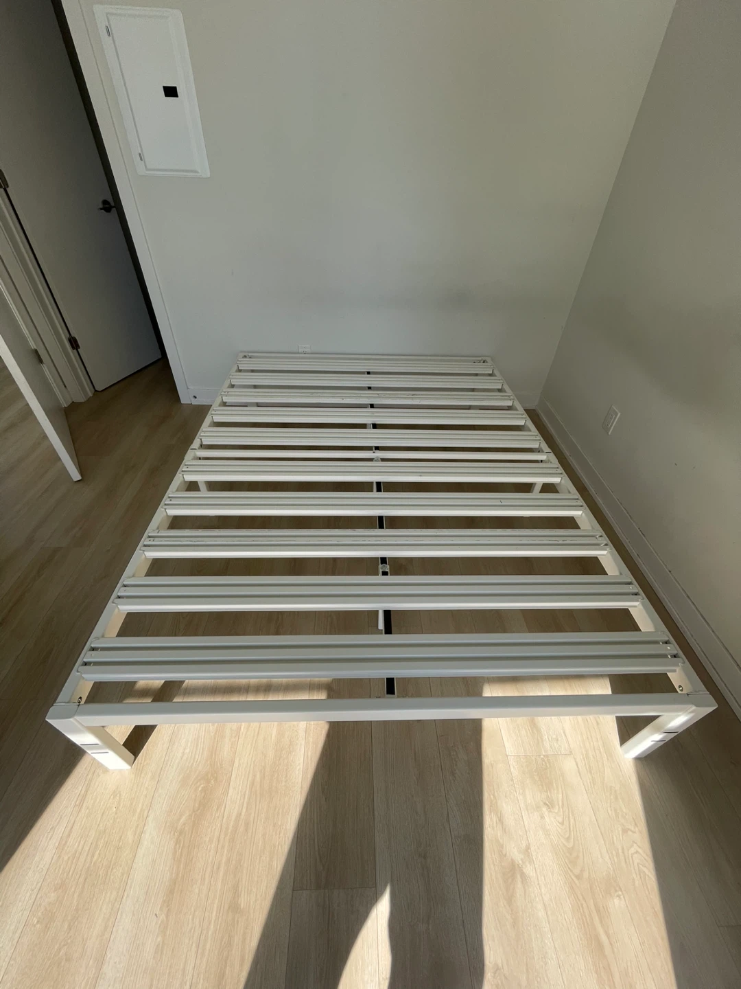 Queen metal bed frame