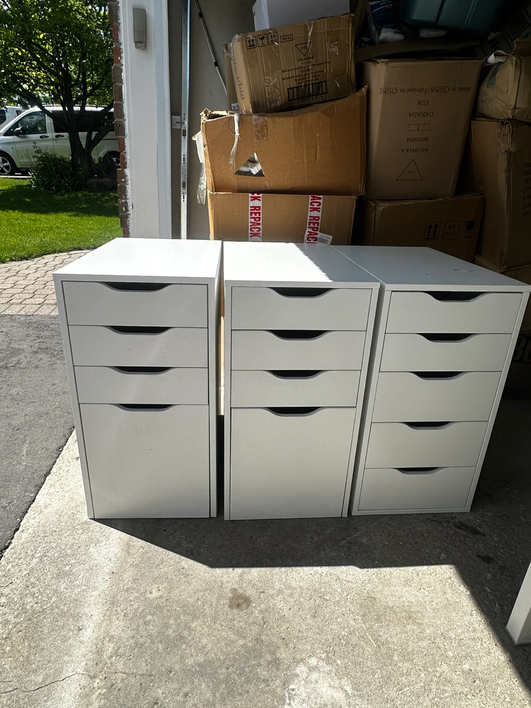 IKEA Alex Drawer Units