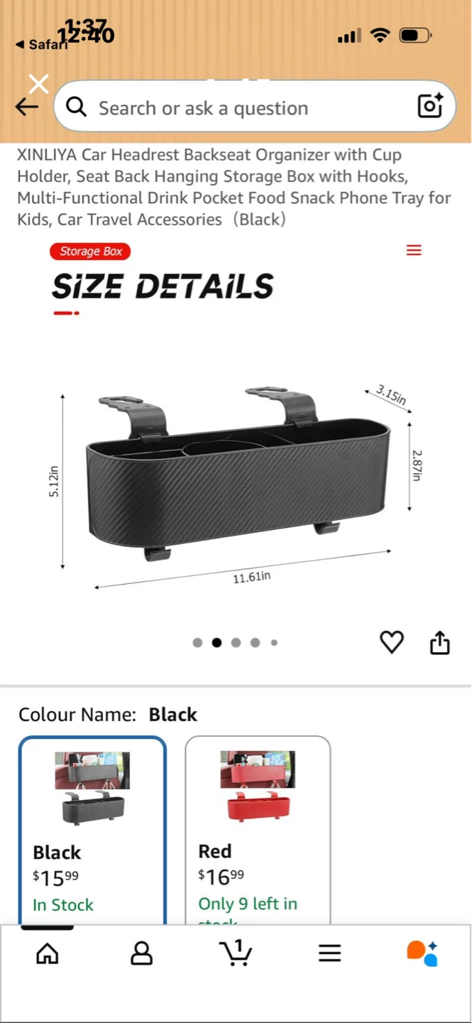 NEW Car Headrest Organizer - photo 4