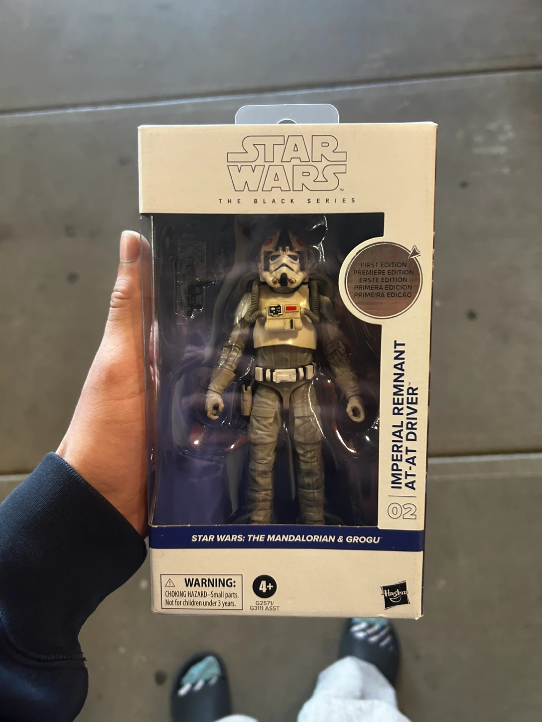 Star Wars The Black Series 6-inch Imperial Remnant AT-AT Driver