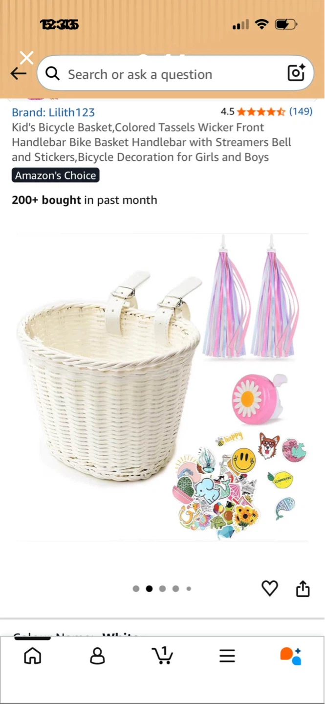 NEW Kids Bike Basket Kit - photo 3