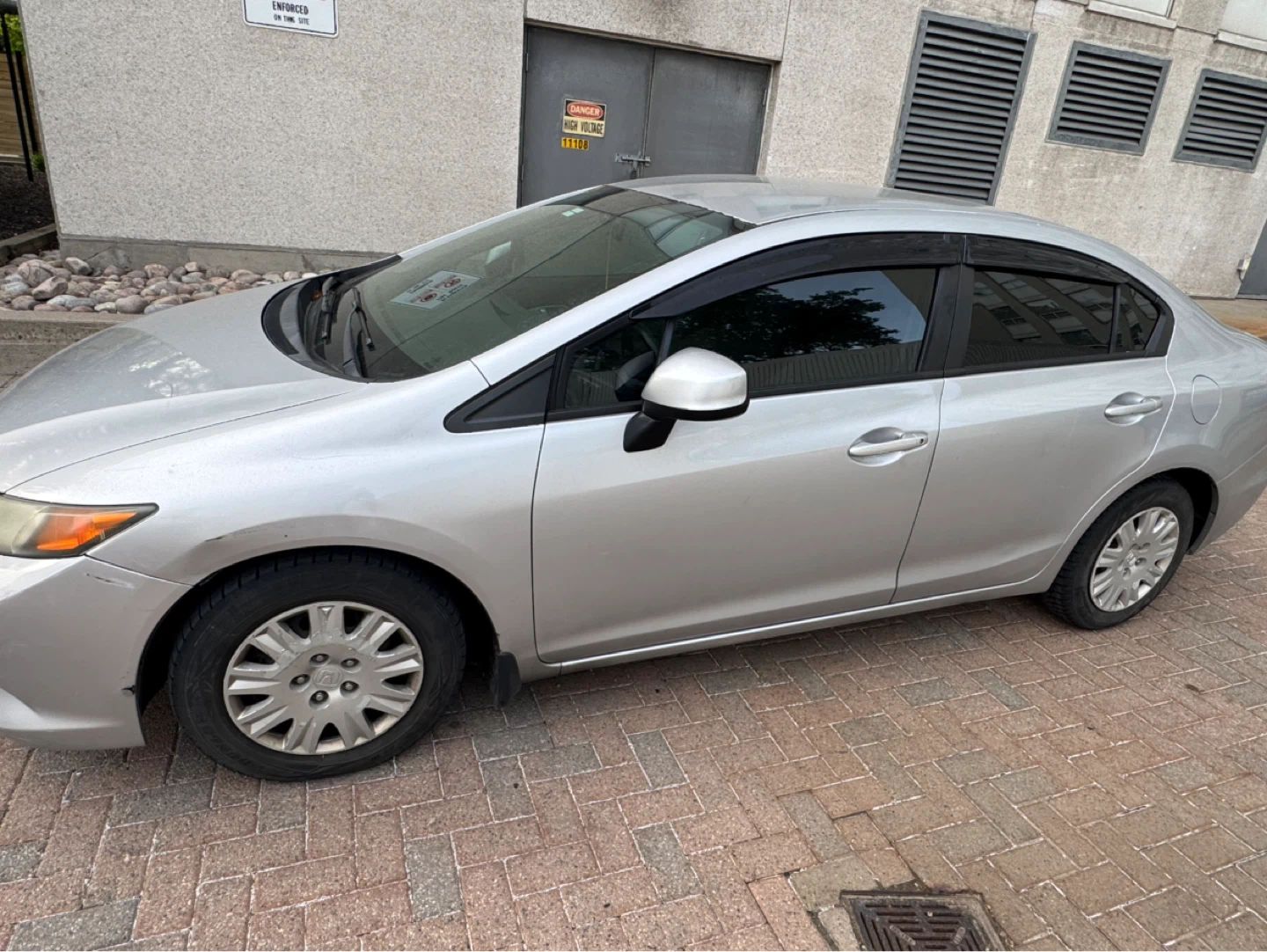 Silver Honda Civic Sedan - photo 2