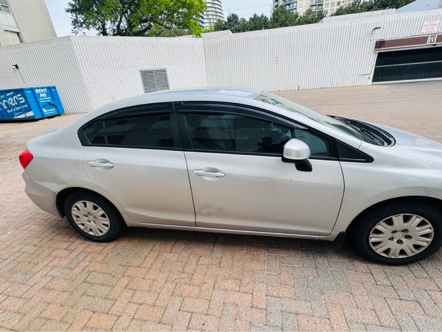 Silver Honda Civic Sedan - photo 3