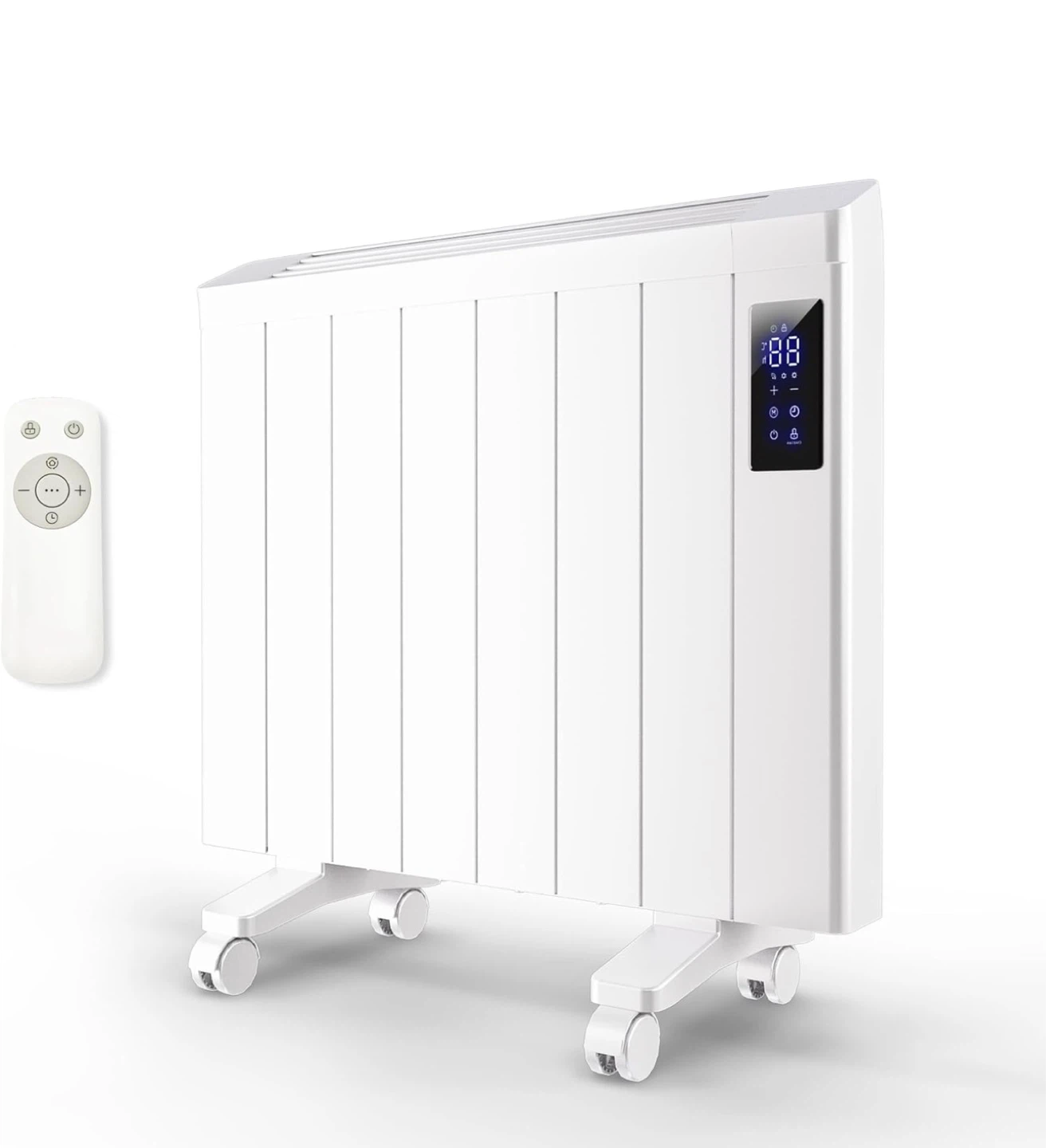 800W Electric Panel Heater with Remote - photo 5