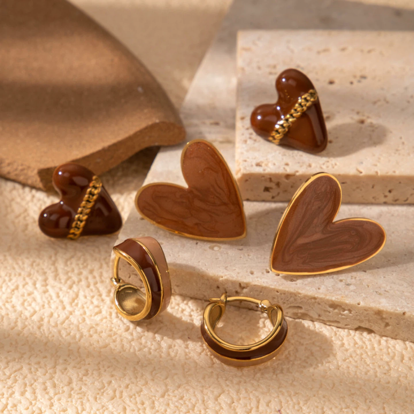 Heart Earring Set - photo 2