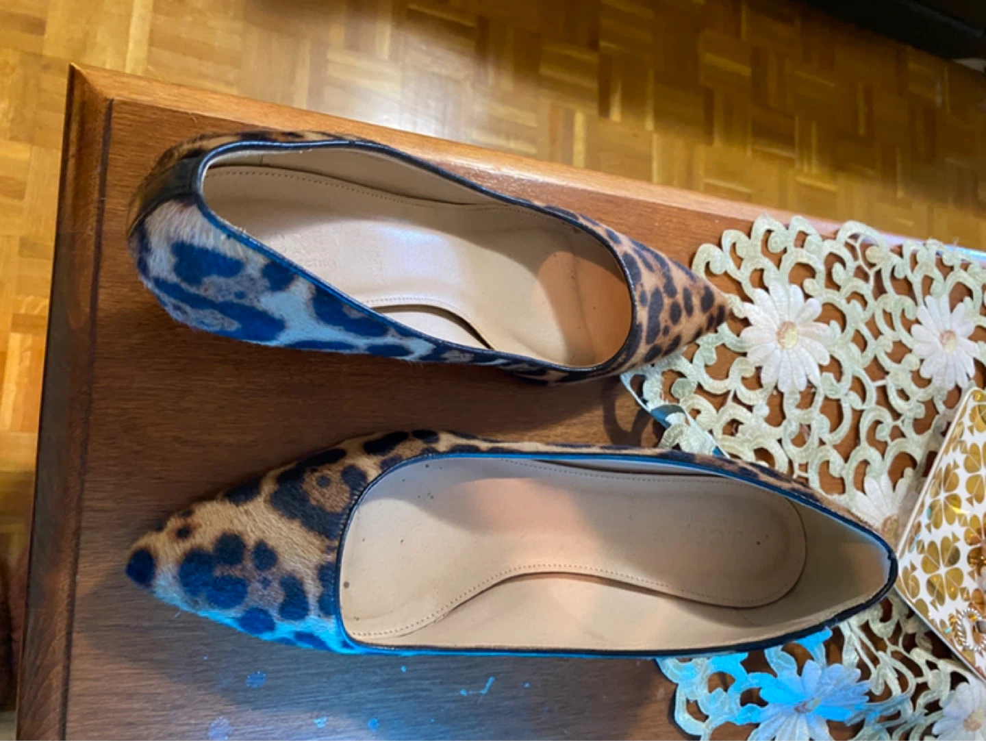 J. Crew Leopard Print Calf Hair Heels - photo 2