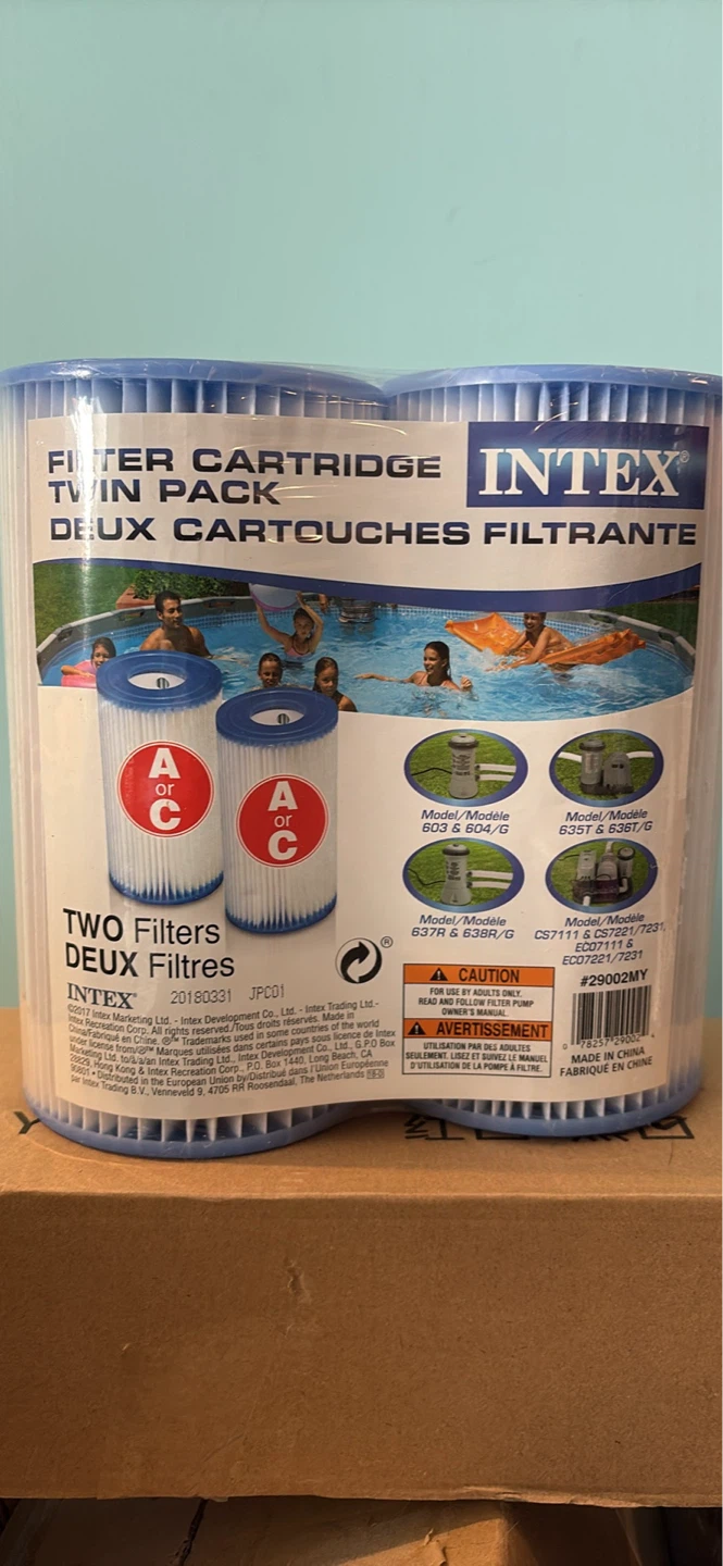 NEW Intex A or C Pool Filters